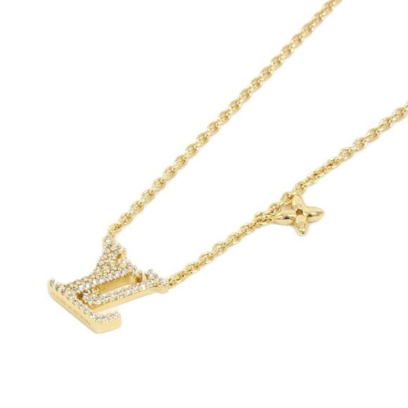 LOUIS VUITTON Clear Necklace
